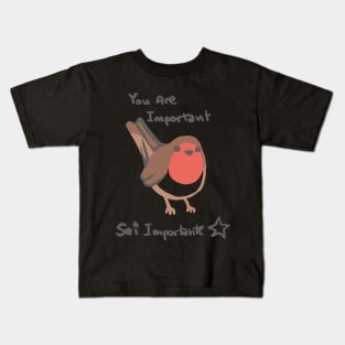 Redbreast - You Are Important Kids T-Shirt